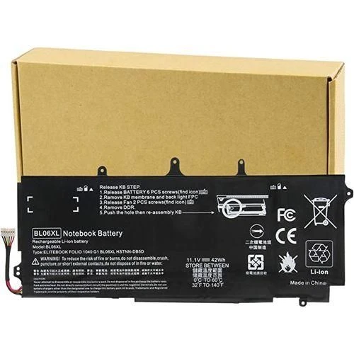 Laptop Battery for HP EliteBook Folio 1040 Battery G0 G1 G2